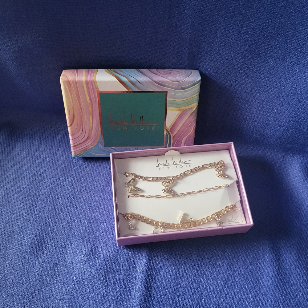 Nicole Miller Gold Bracelet Collection